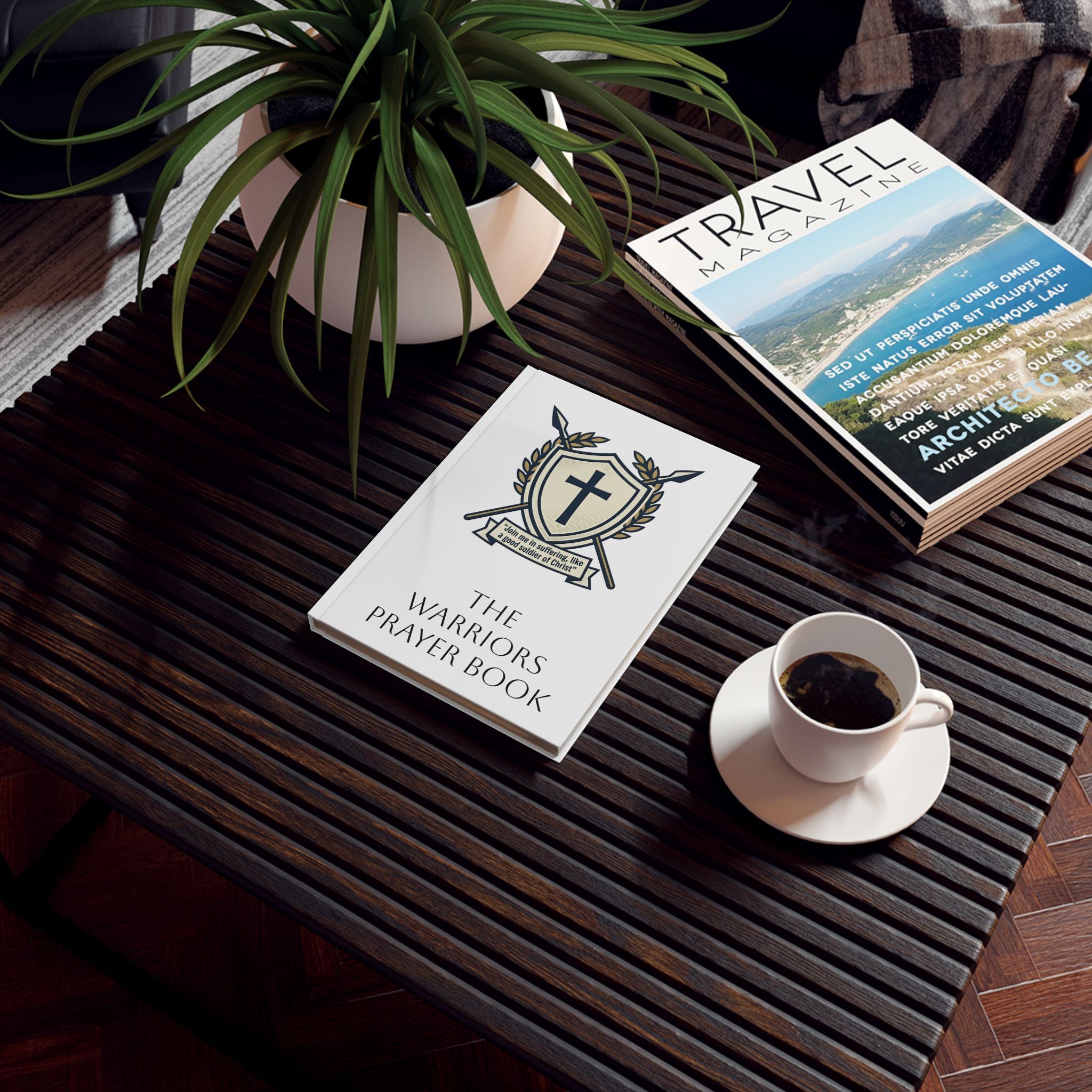 Christian Prayer Journal — "The Warrior's Prayer Book" Hardback